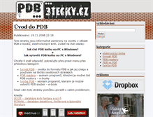 Tablet Screenshot of pdb.3tecky.cz